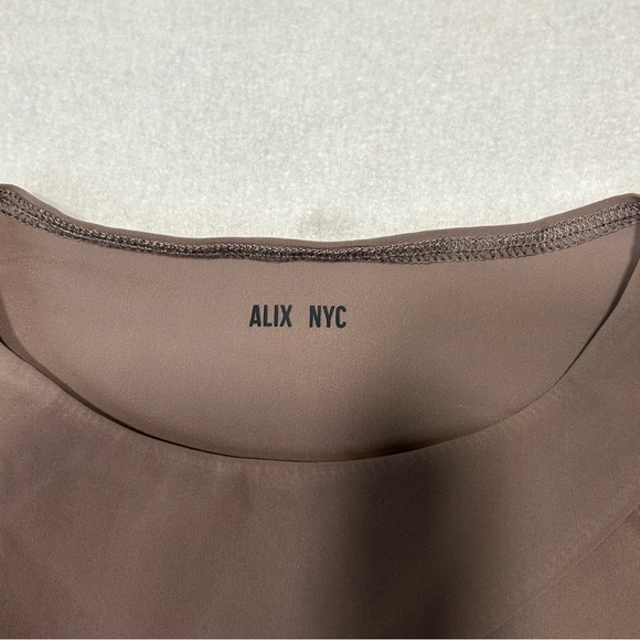 ALIX NYC Wrenn Bodysuit In Brown Slate Size S - Picture 7 of 12